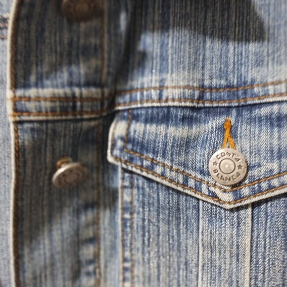 Costa Blanca lightweight denim jean jacket - Picture 7 of 9